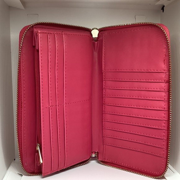 $23 Nanette Lepore Zip around Wallet w/ RFID Protection. New - Picture 4 of 6